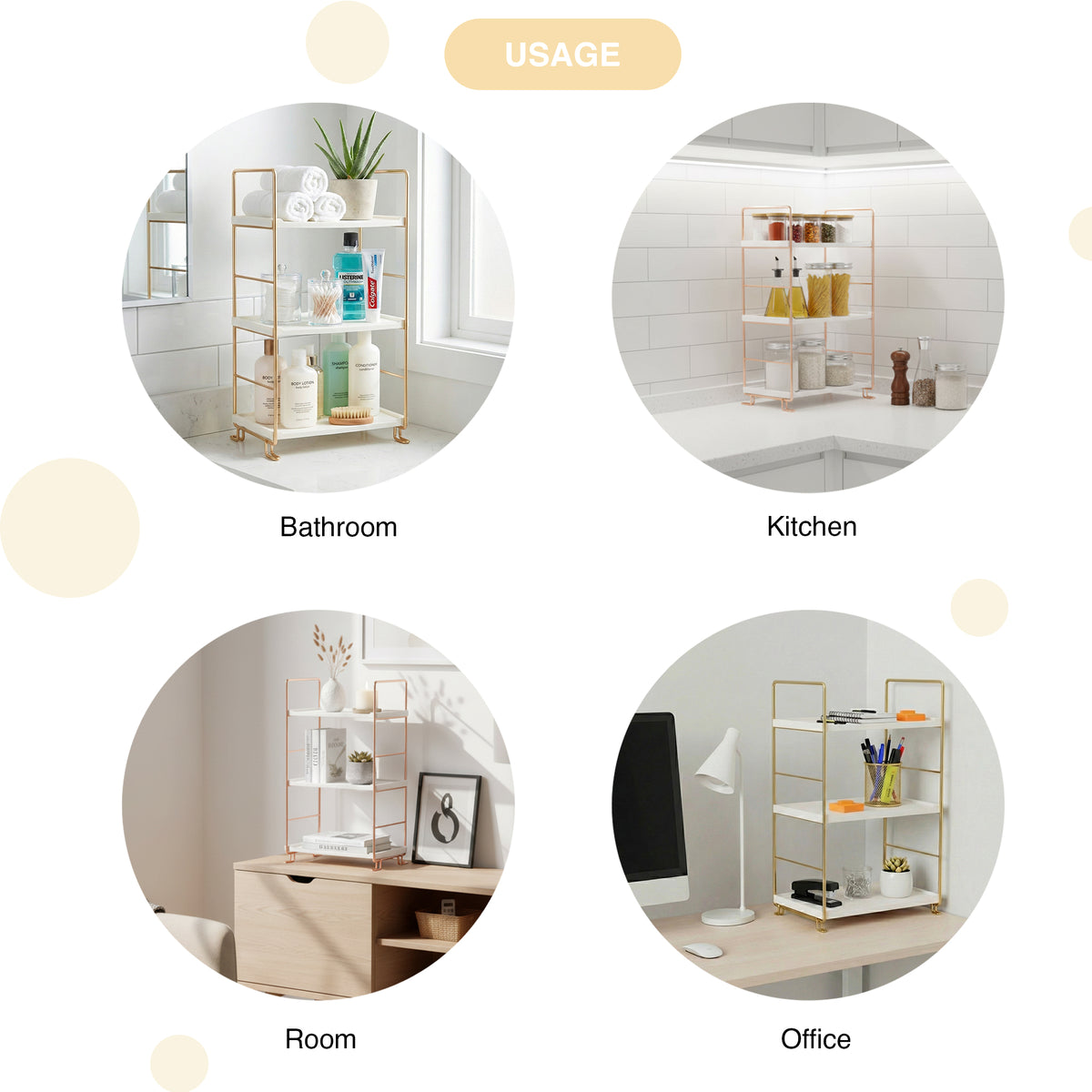 ModStack Shelf Dividers - 3 Tier - oddpod