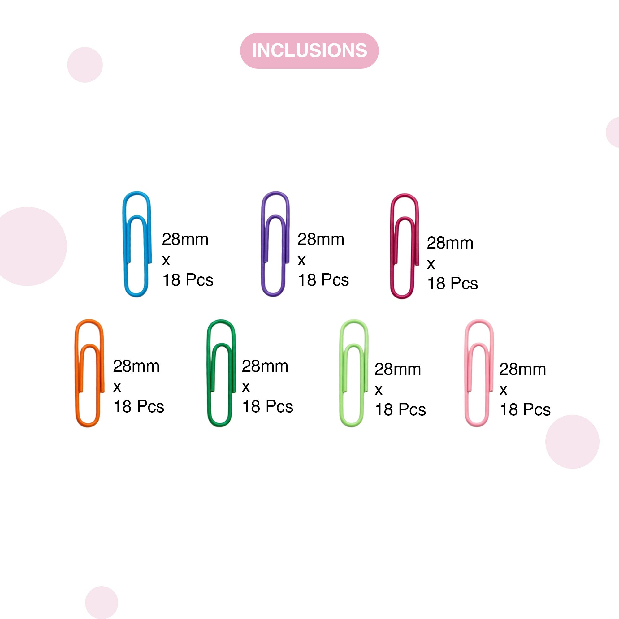Neon Gem Clips Set - oddpod