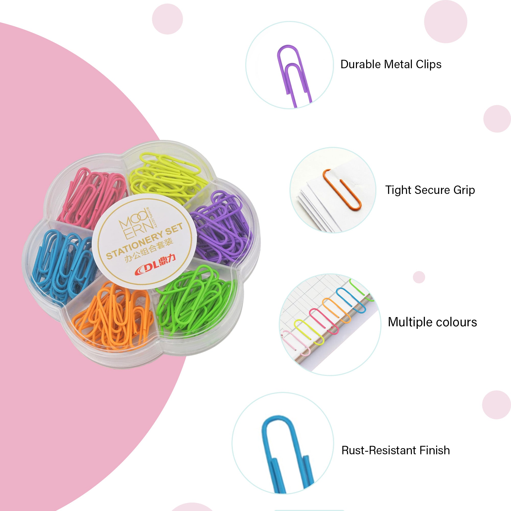 Neon Gem Clips Set - oddpod