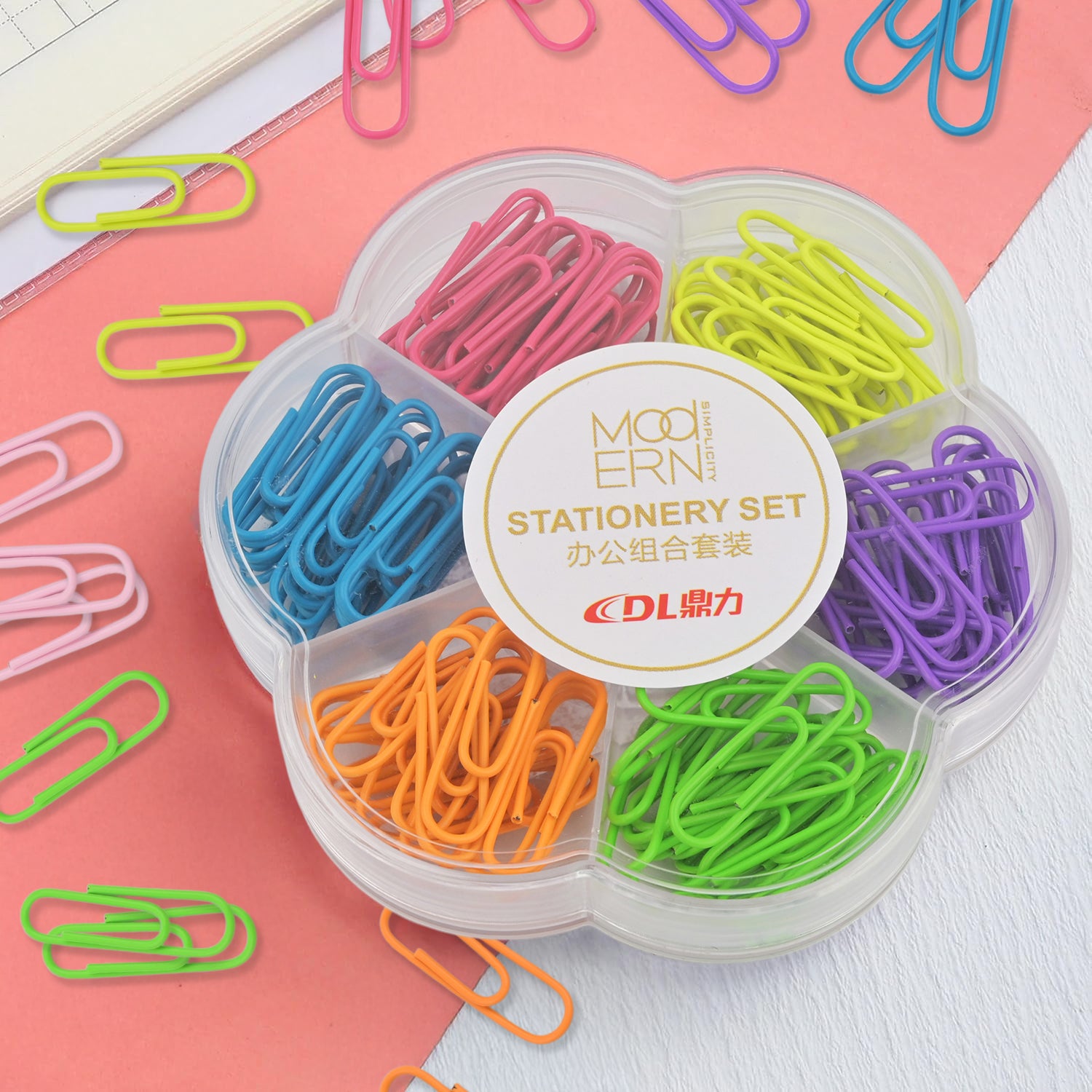 Neon Gem Clips Set