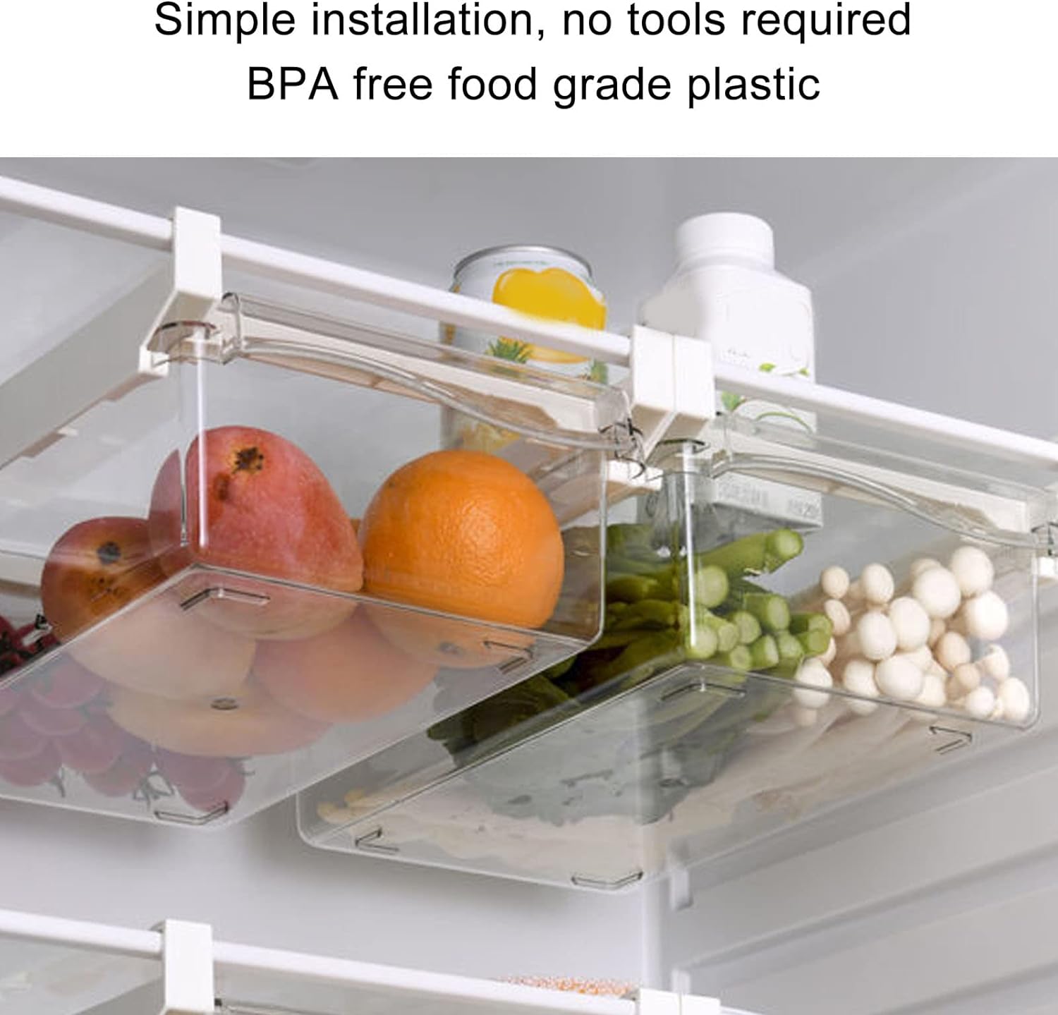 Sliding Refrigerator Tray