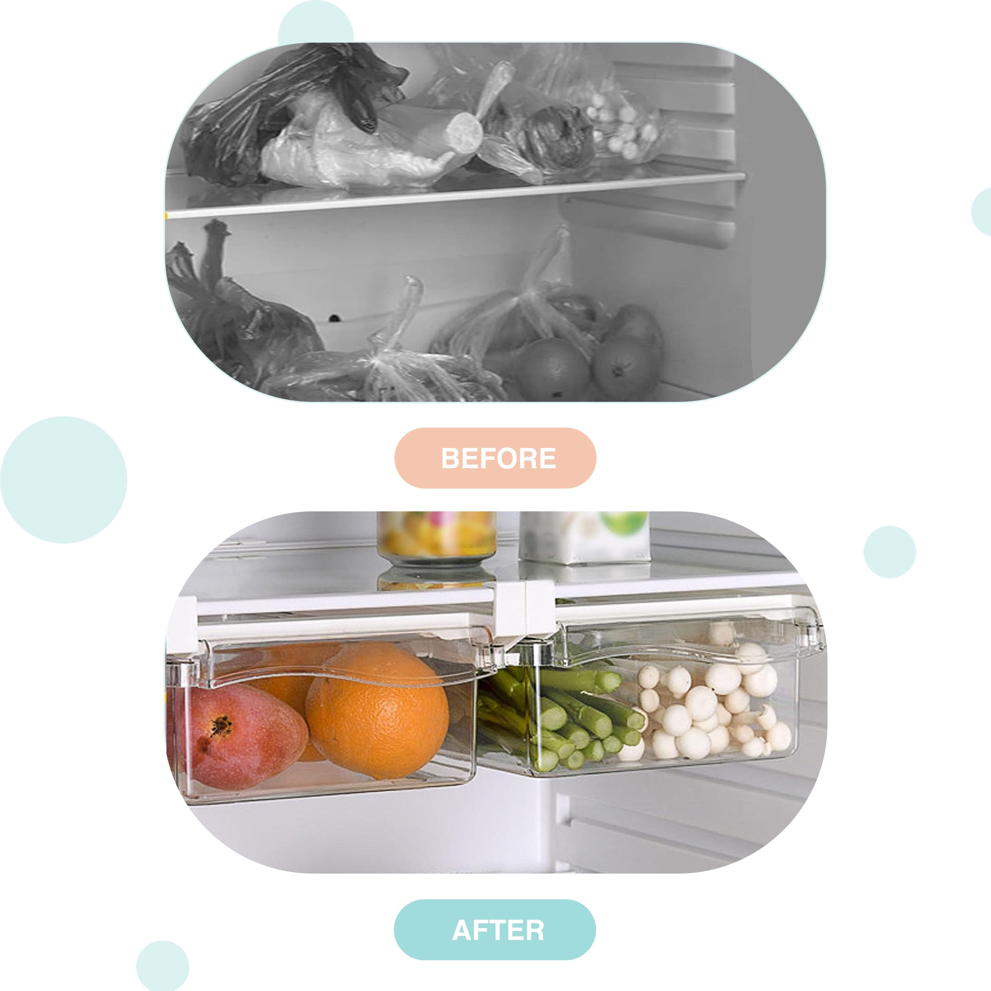 Sliding Refrigerator Tray - oddpod