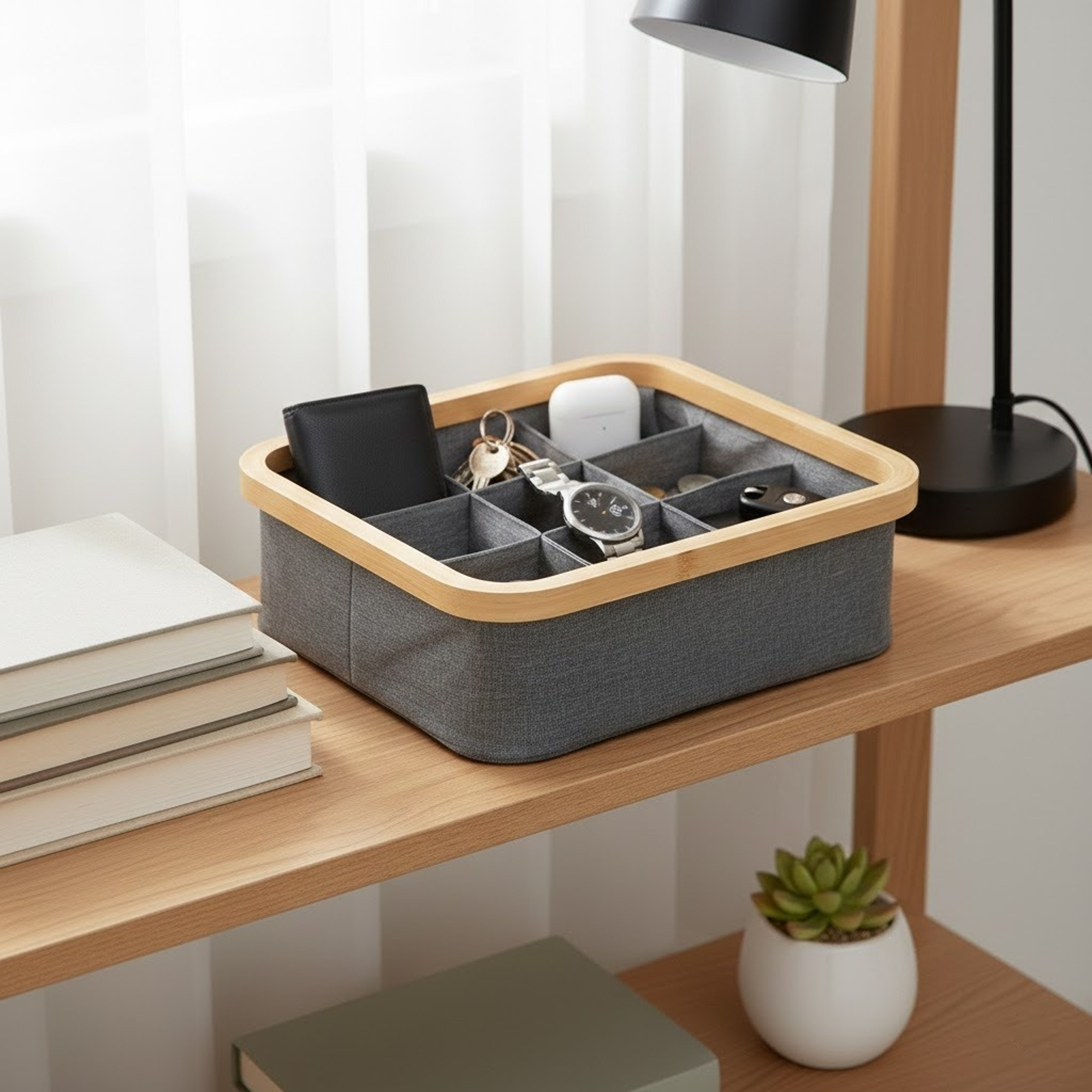 Sortee 4-slot Wardrobe Organizer
