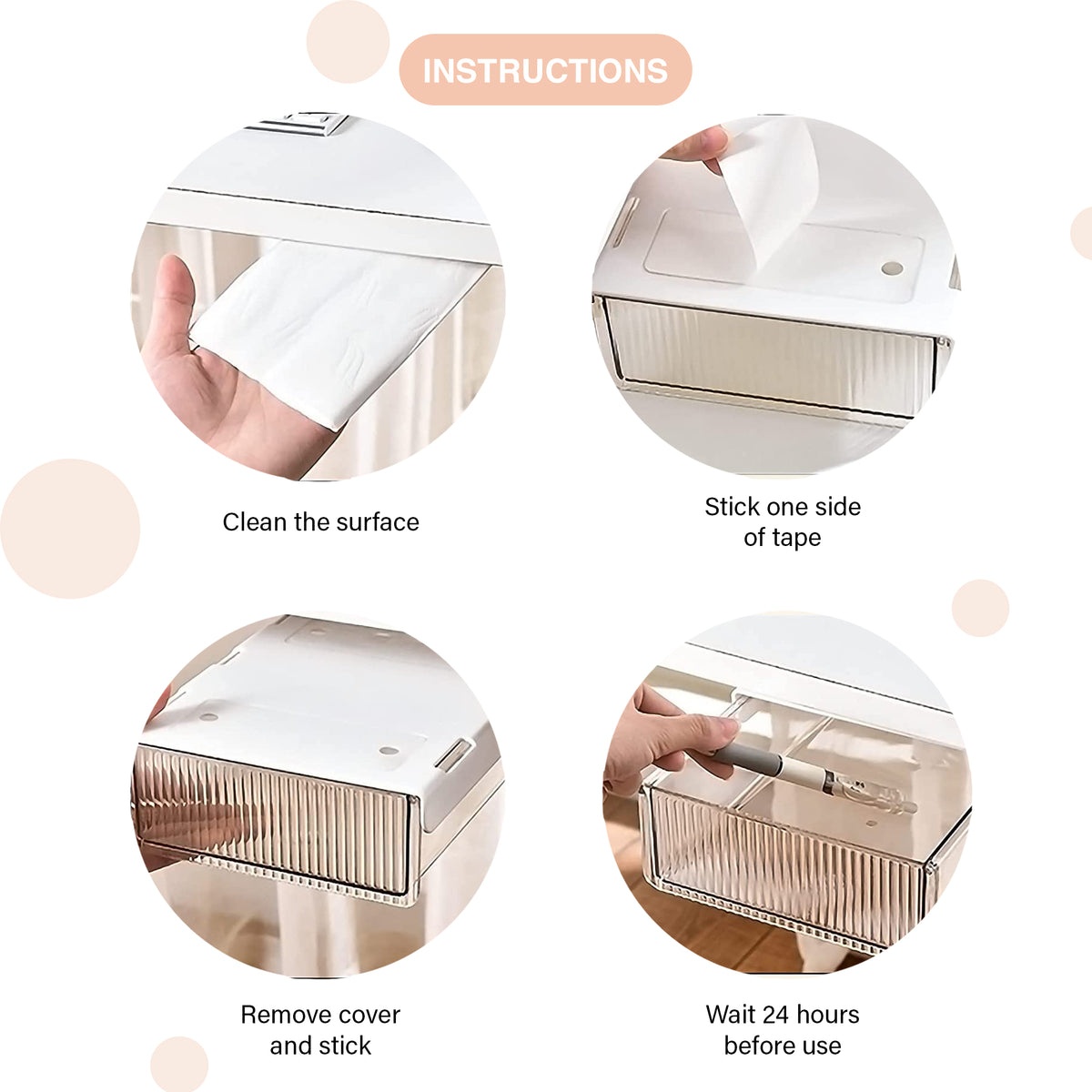 Fluted Hidden Drawer - Small - oddpod
