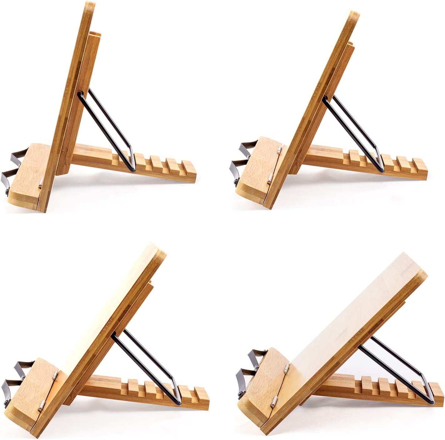 Bamboo Book Stand