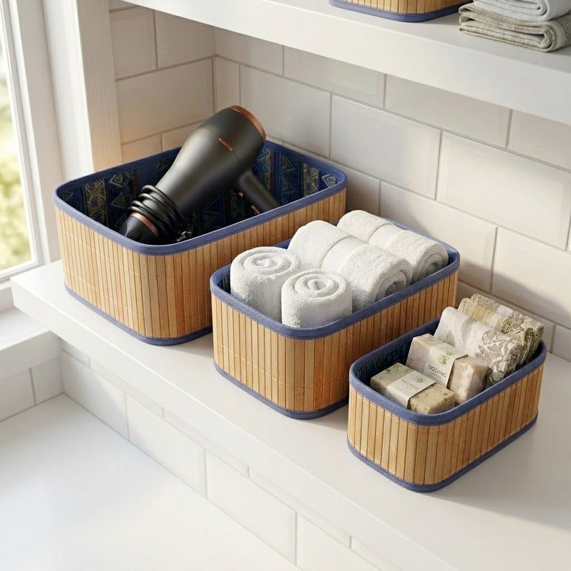 Bambox Storage Baskets - Rect - oddpod