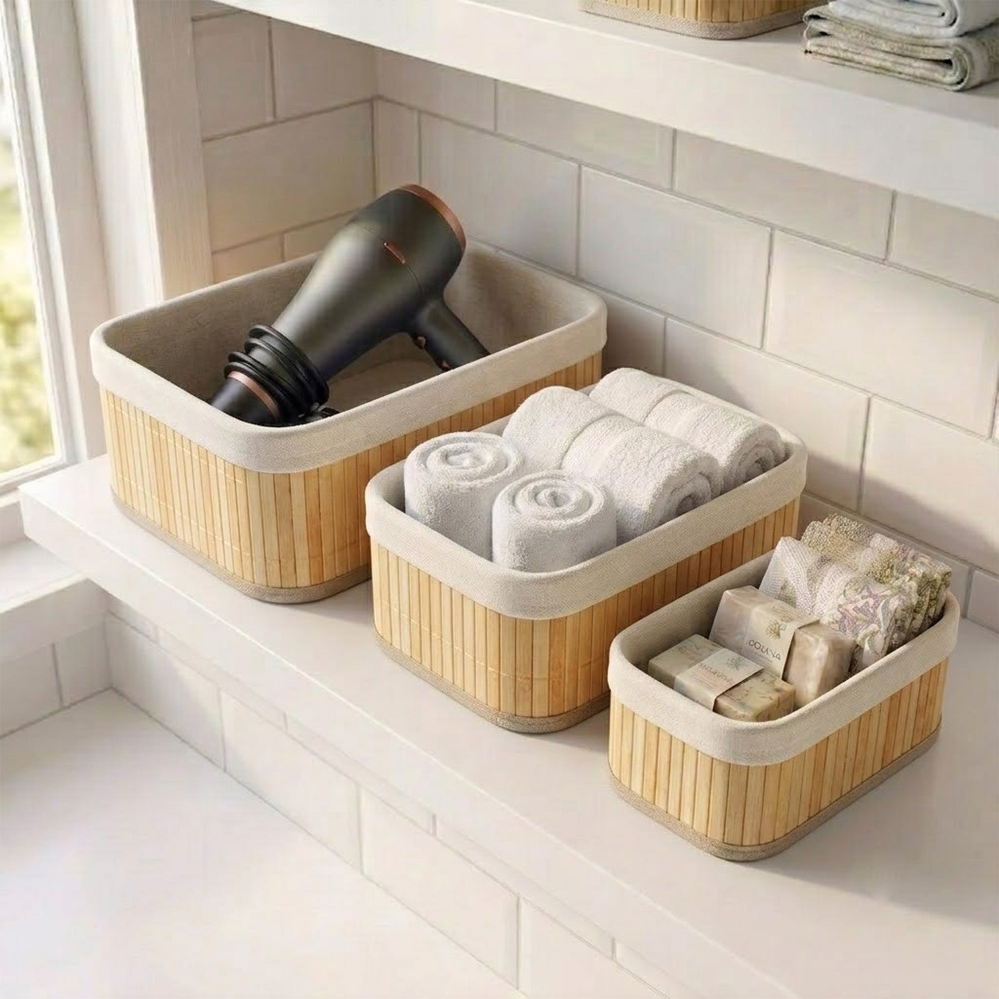Bambox Storage Baskets - Rect - oddpod