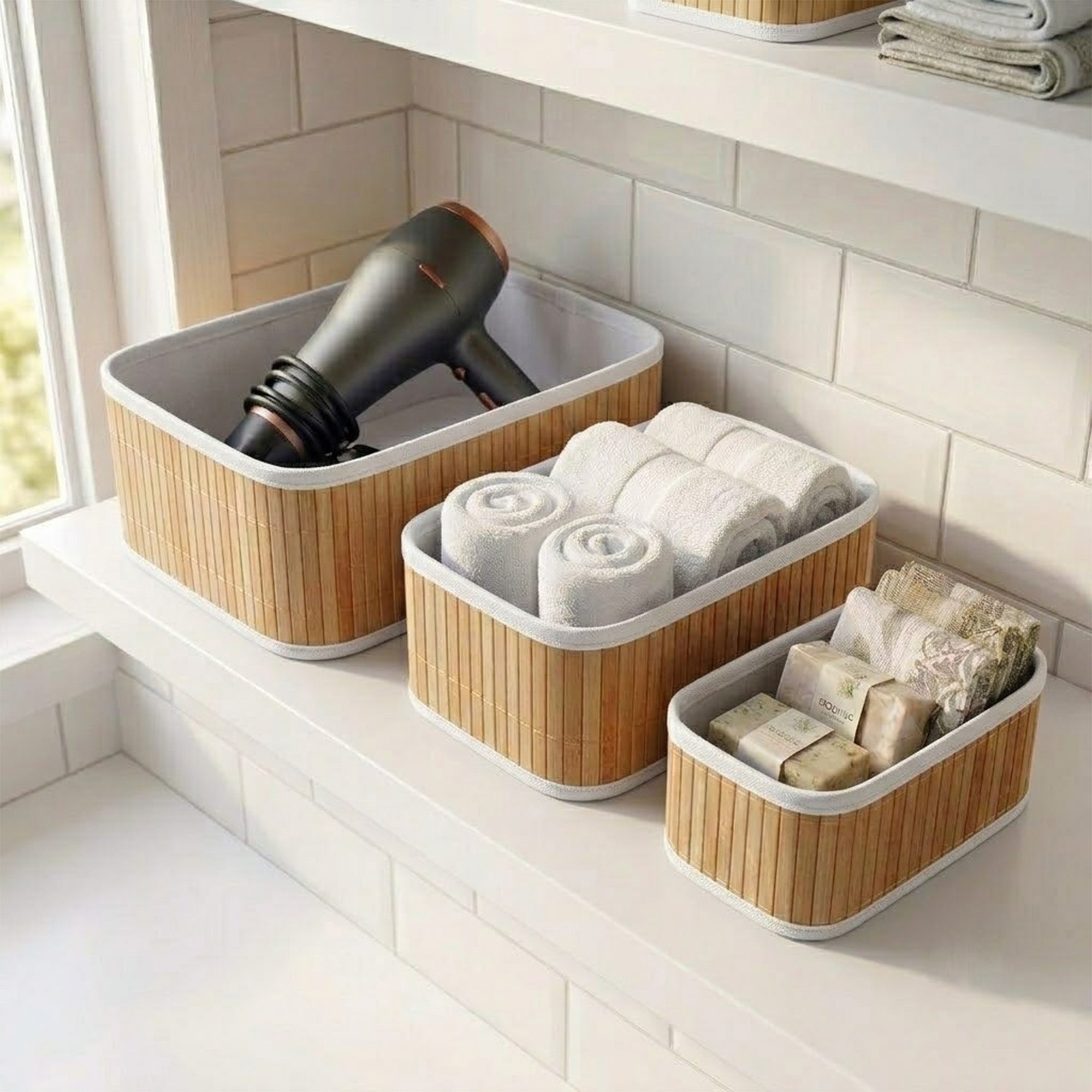 Bambox Storage Baskets - Rect - oddpod