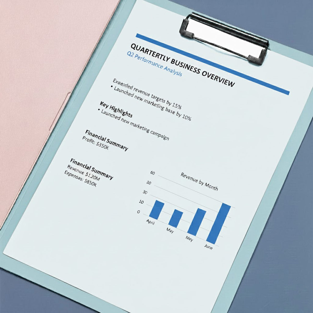 Foldable Clipboard - Vertical - oddpod