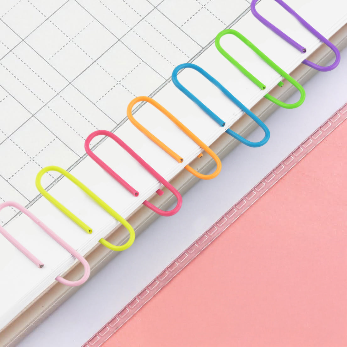 Neon Gem Clips Set