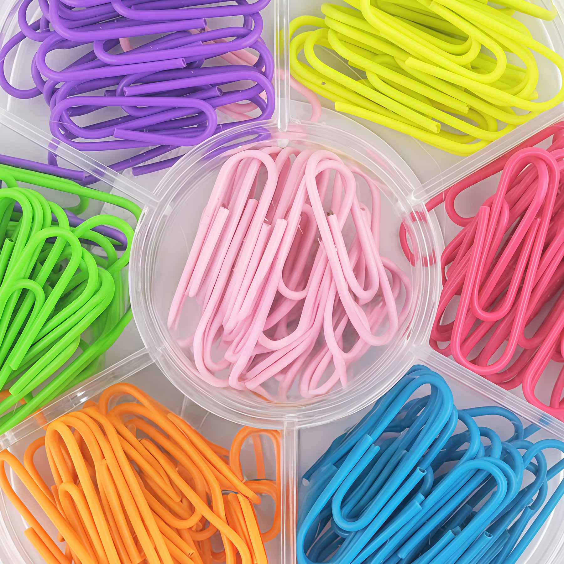 Neon Gem Clips Set