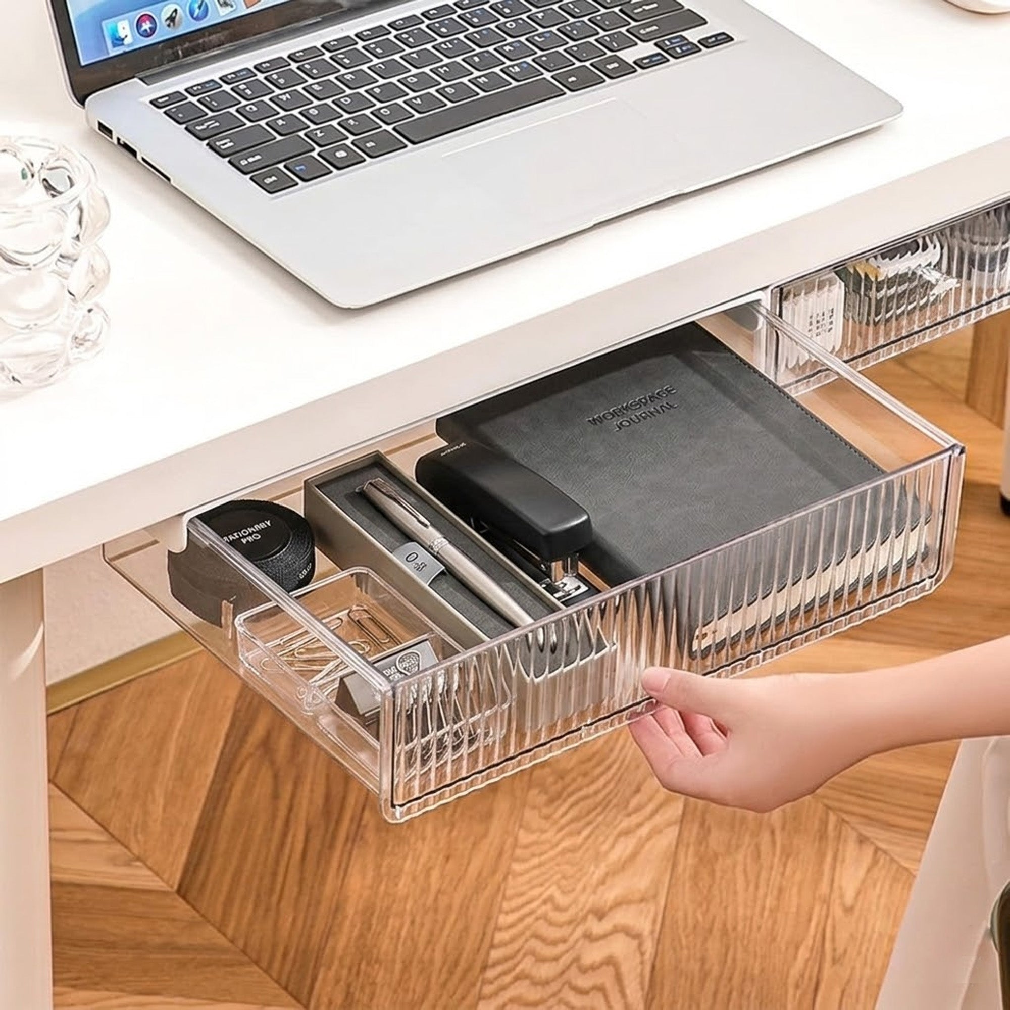 Fluted Hidden Drawer - Large