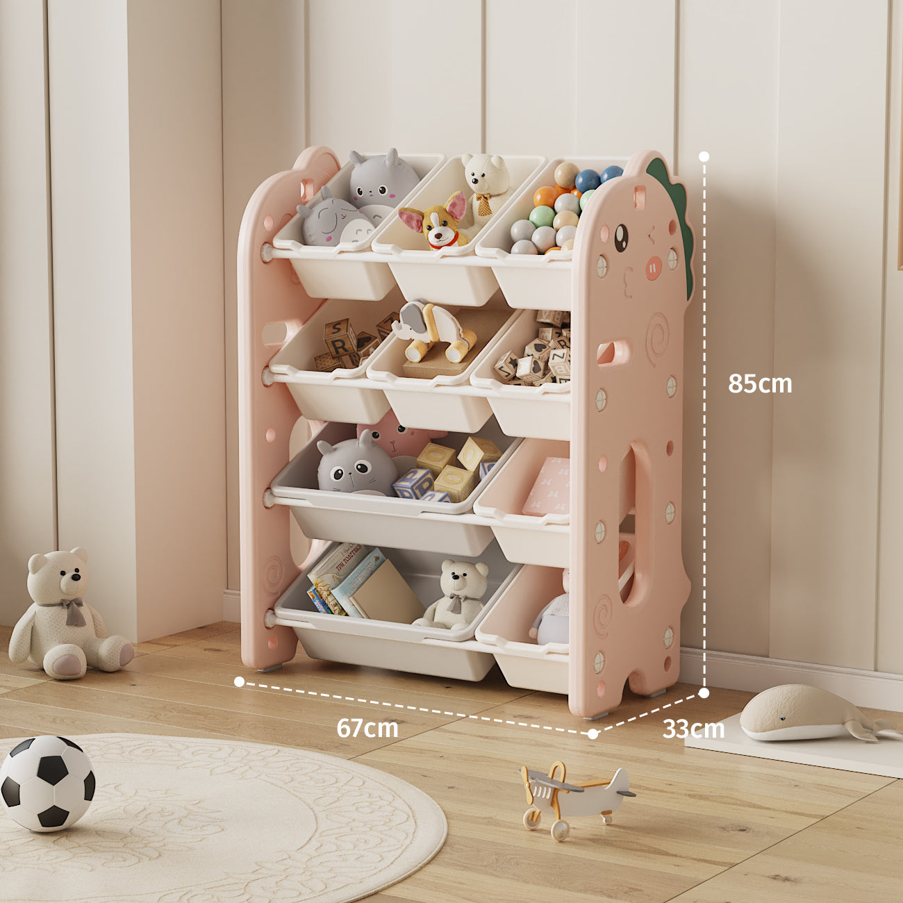 Compact Toy Storage Organizer