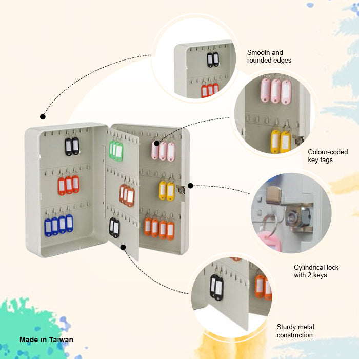 Standard Key Box - 105 Slots