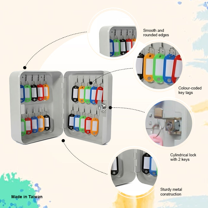 Standard Key Box -  20 Slots