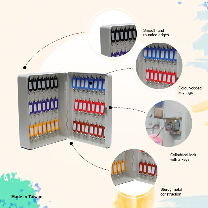 Standard Key Box - 50 Slots