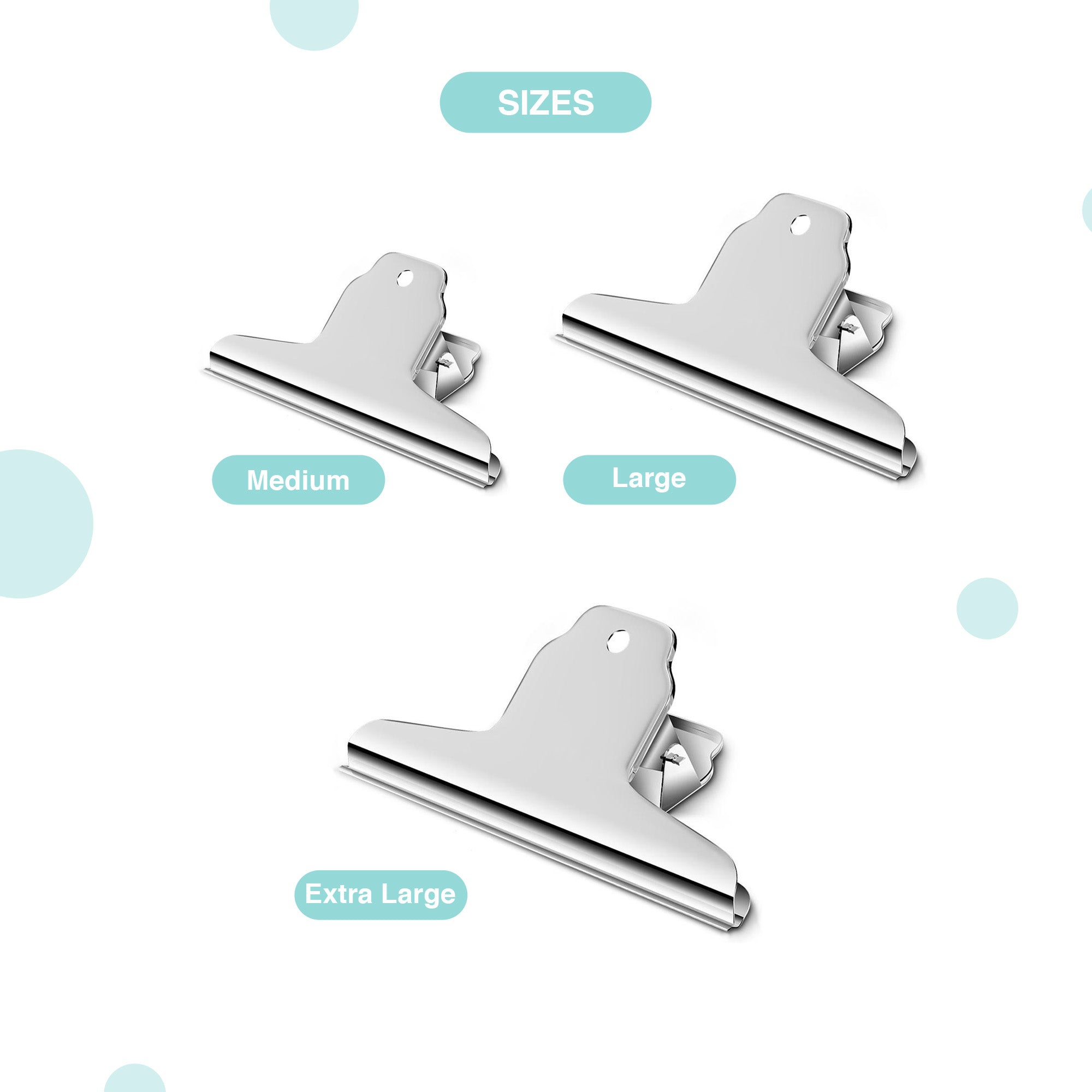 Medium Steel Clips