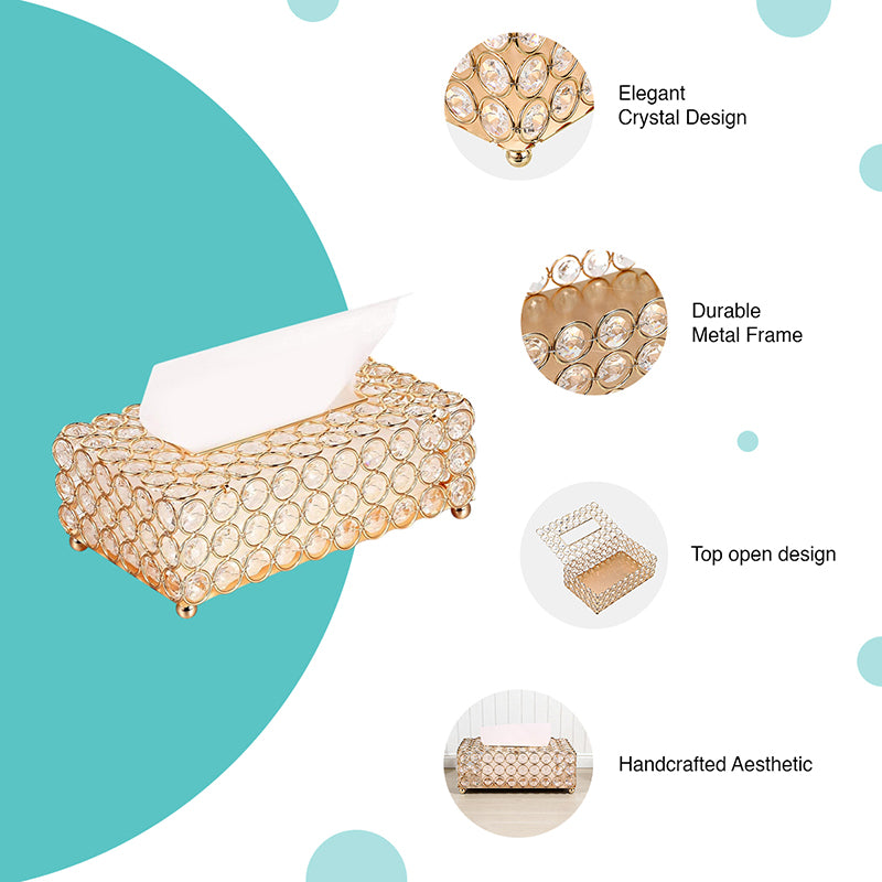 Gold Tissue Paper Holder