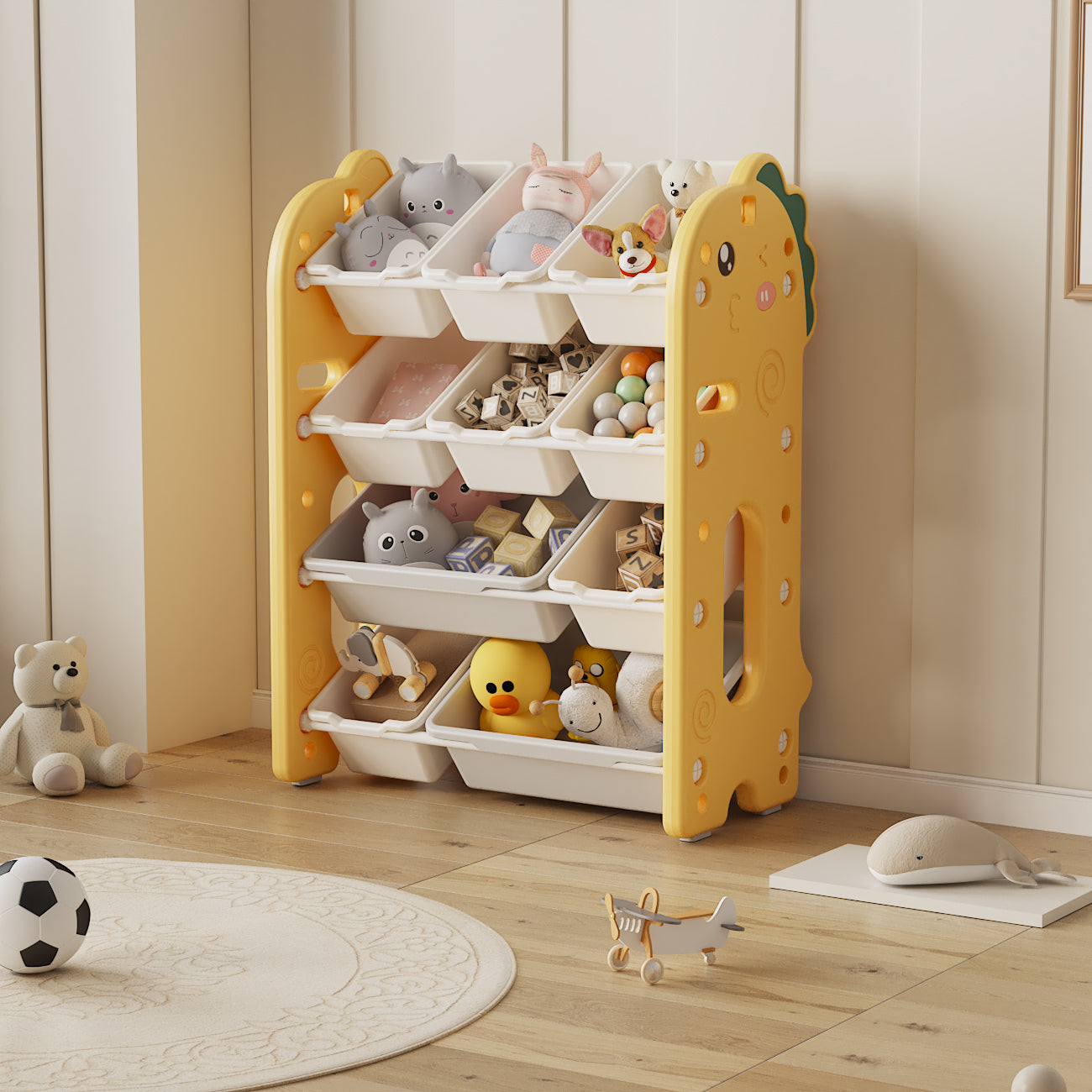 Compact Toy Storage Organizer