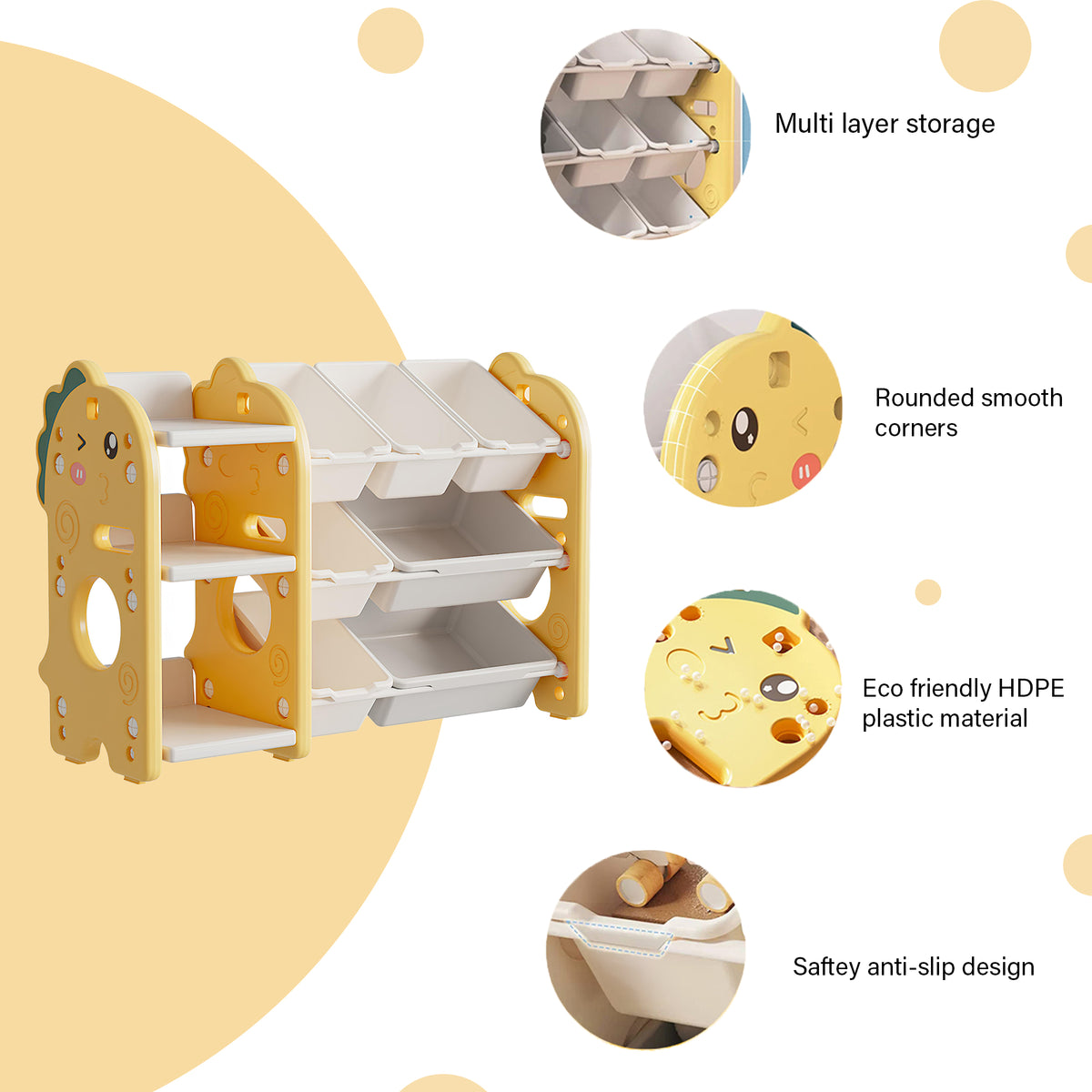 Expansive Toy Storage Organizer - oddpod