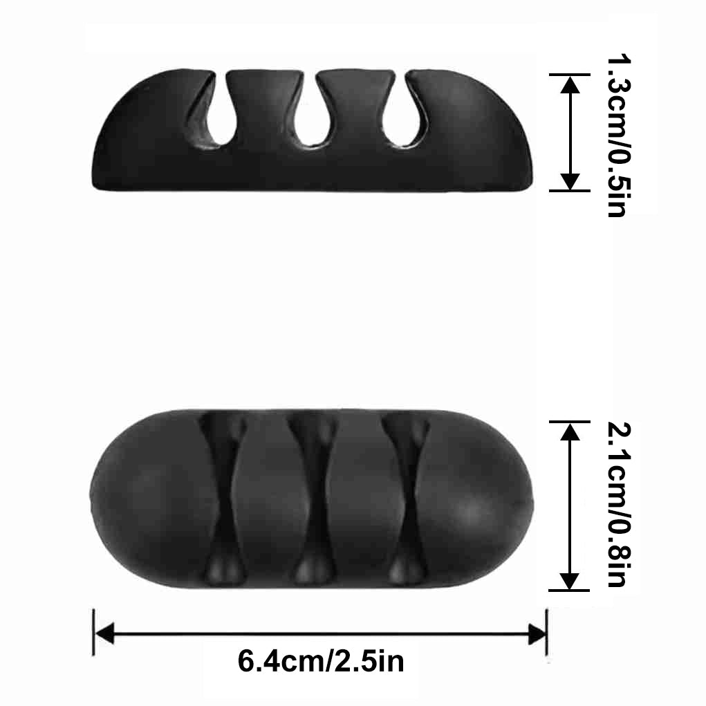 3-Slot Cable Organizer Set