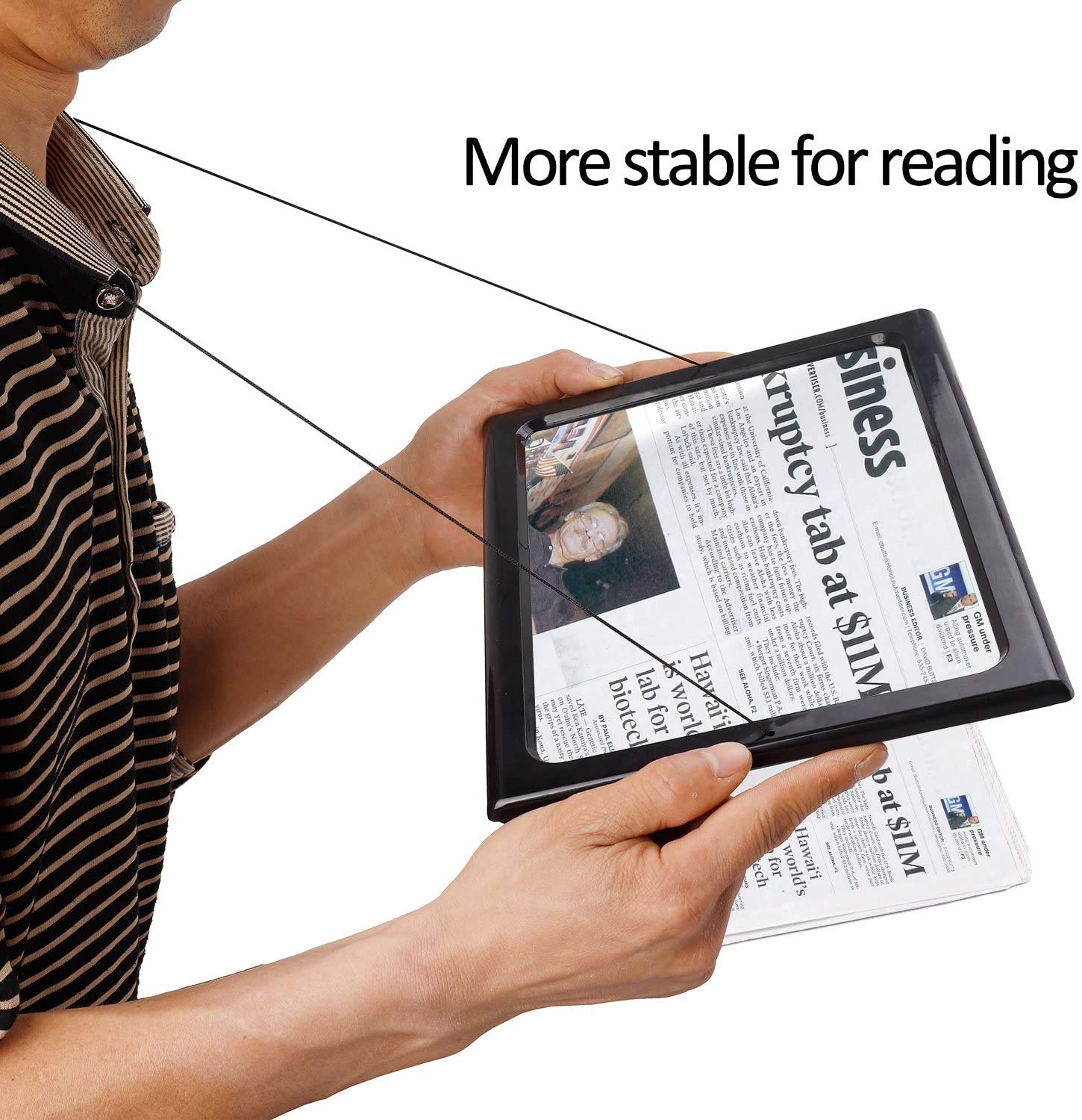 4-LED Handsfree Magnifier