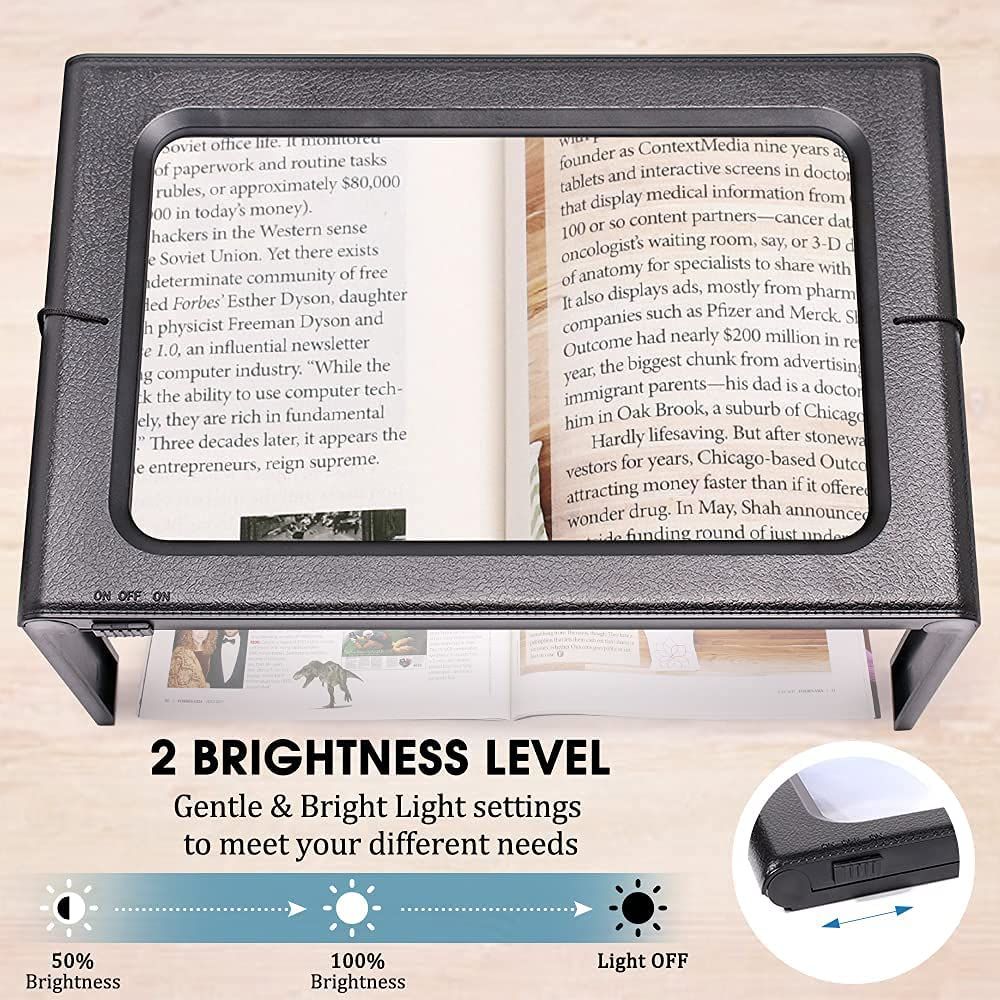 12-LED Handsfree Magnifier