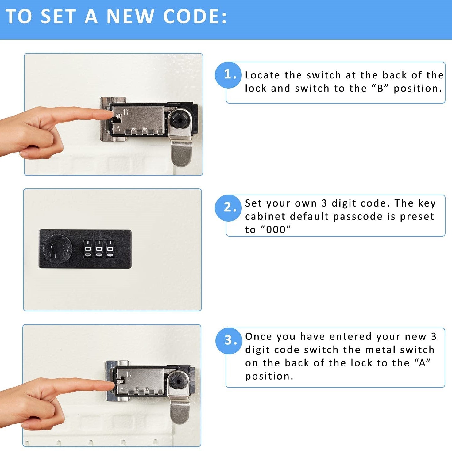 Number Lock Key Box - 48 Slots