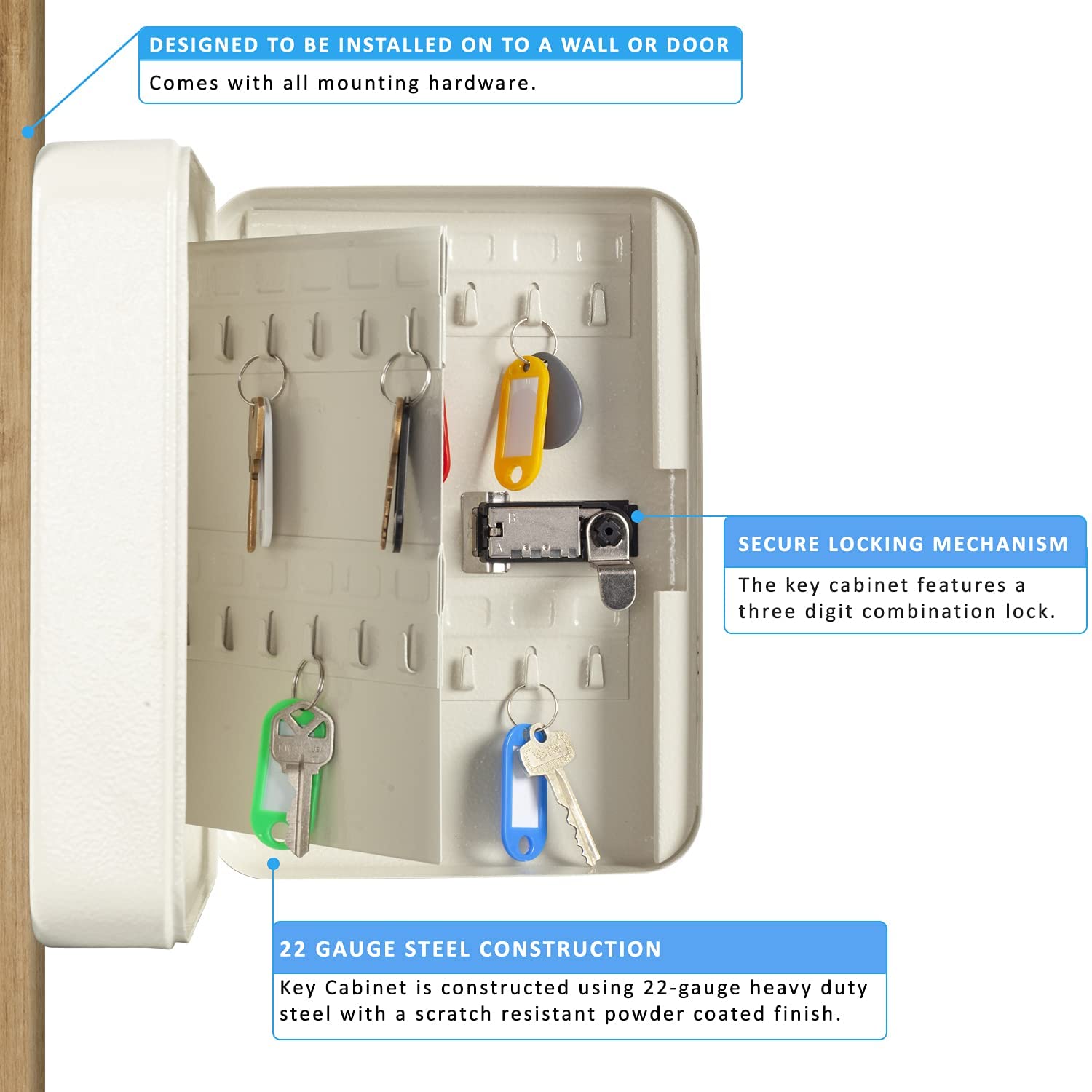 Number Lock Key Box - 48 Slots