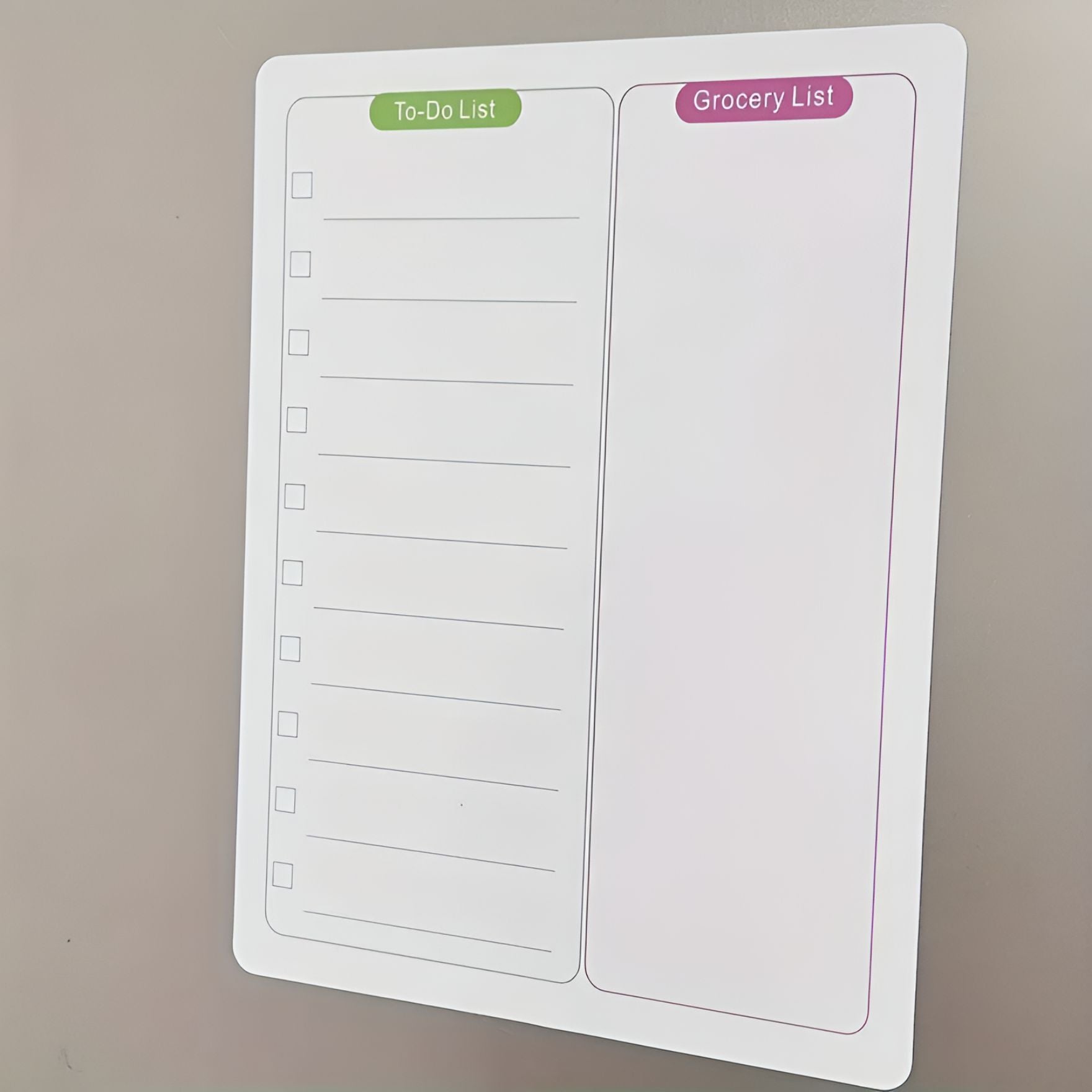 Magnetic To-Do List - A4