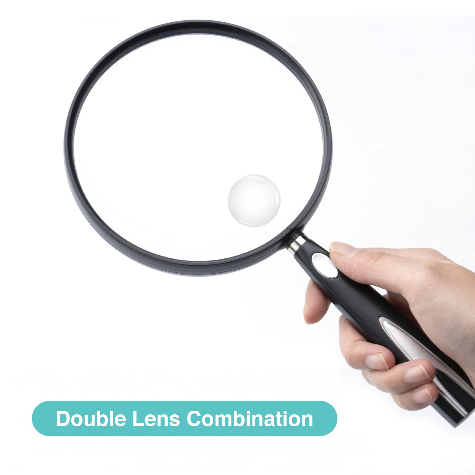 5D 3x/5x Handheld Magnifier