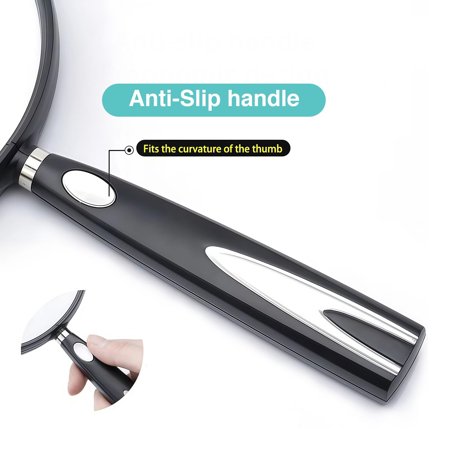 5D 3x/5x Handheld Magnifier