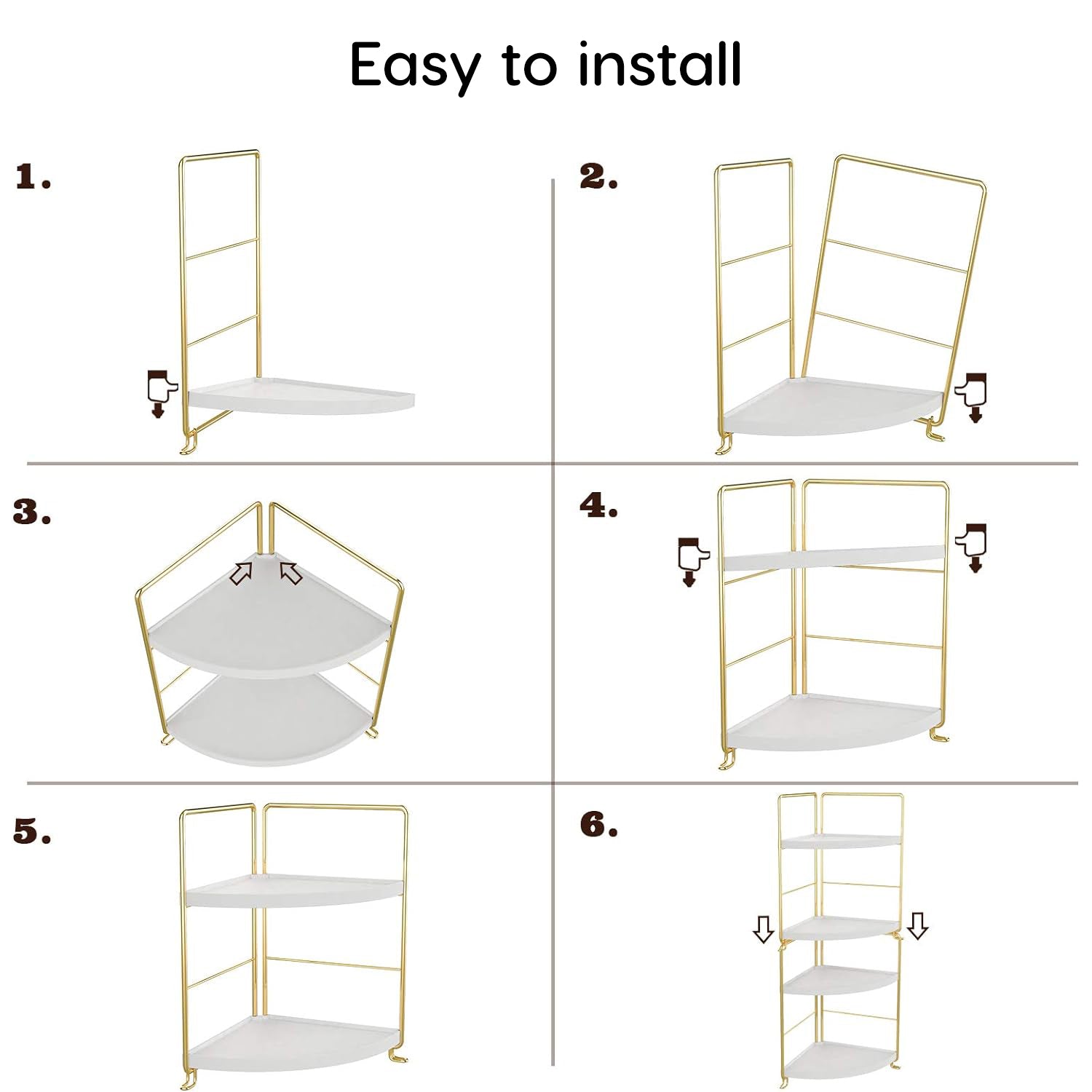 ModCove Shelf Dividers - 2 Tier