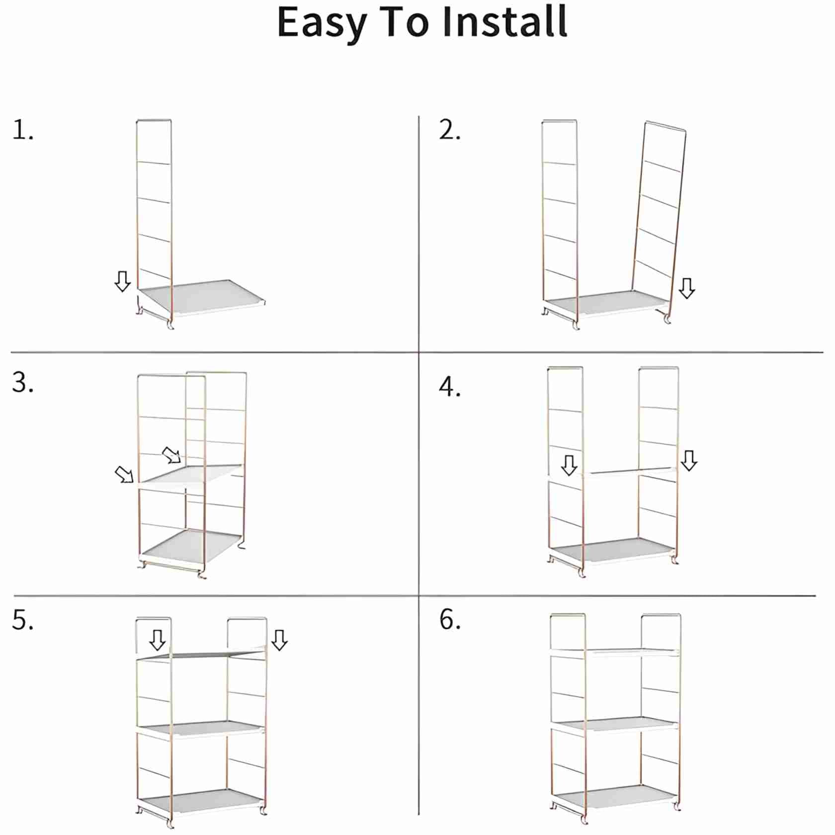 ModStack Shelf Dividers - 2 Tier