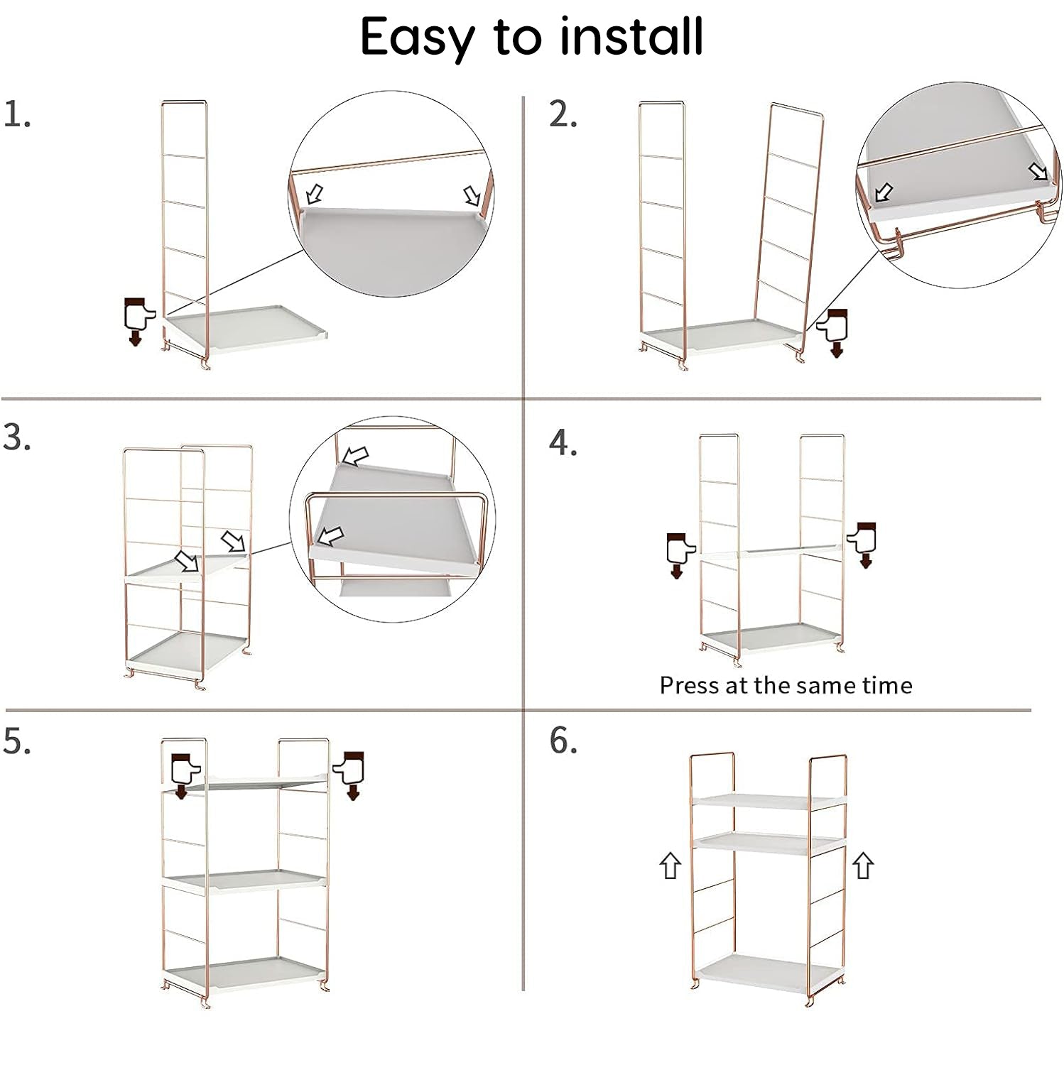 ModStack Shelf Dividers - 3 Tier