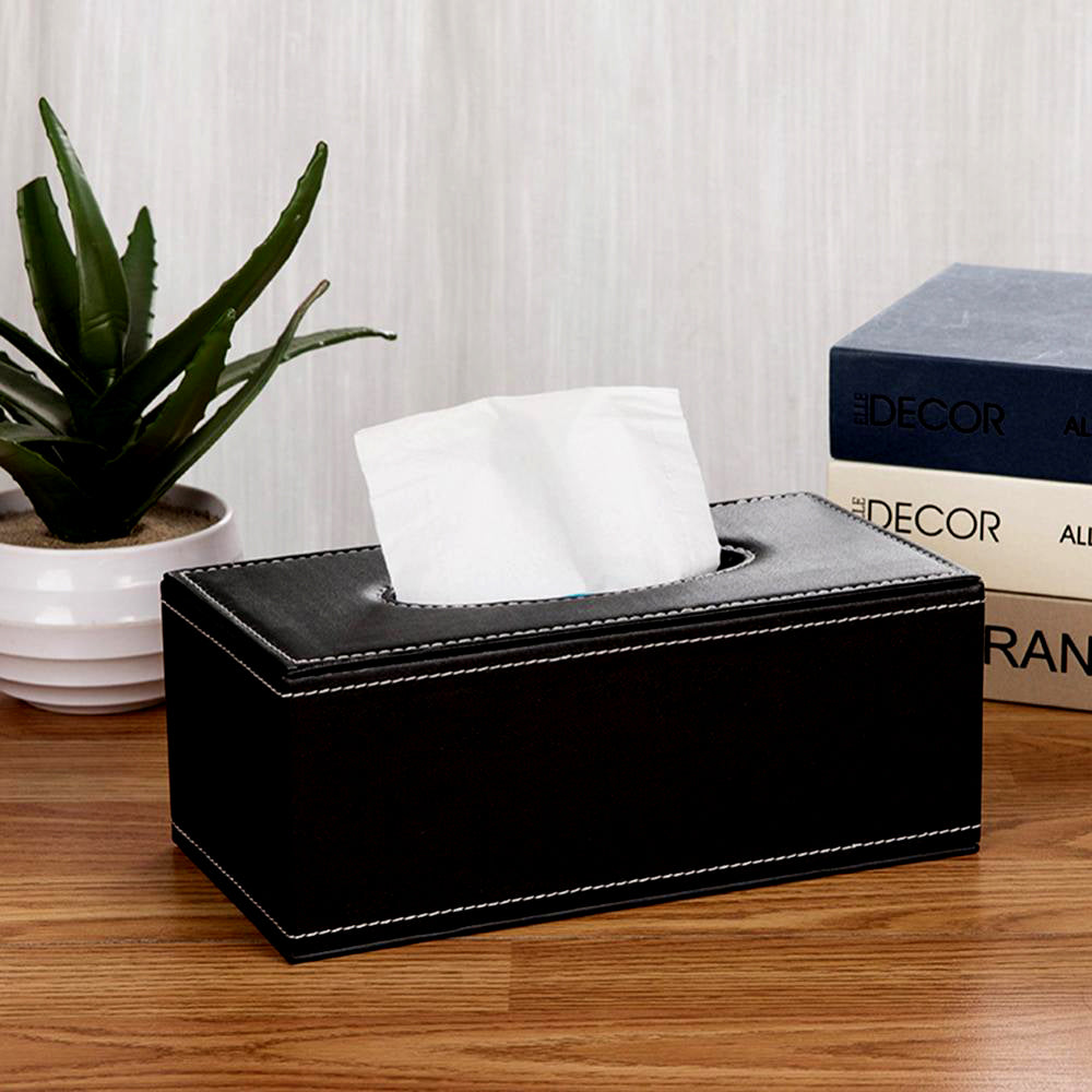 Leather Tissue Paper Holder