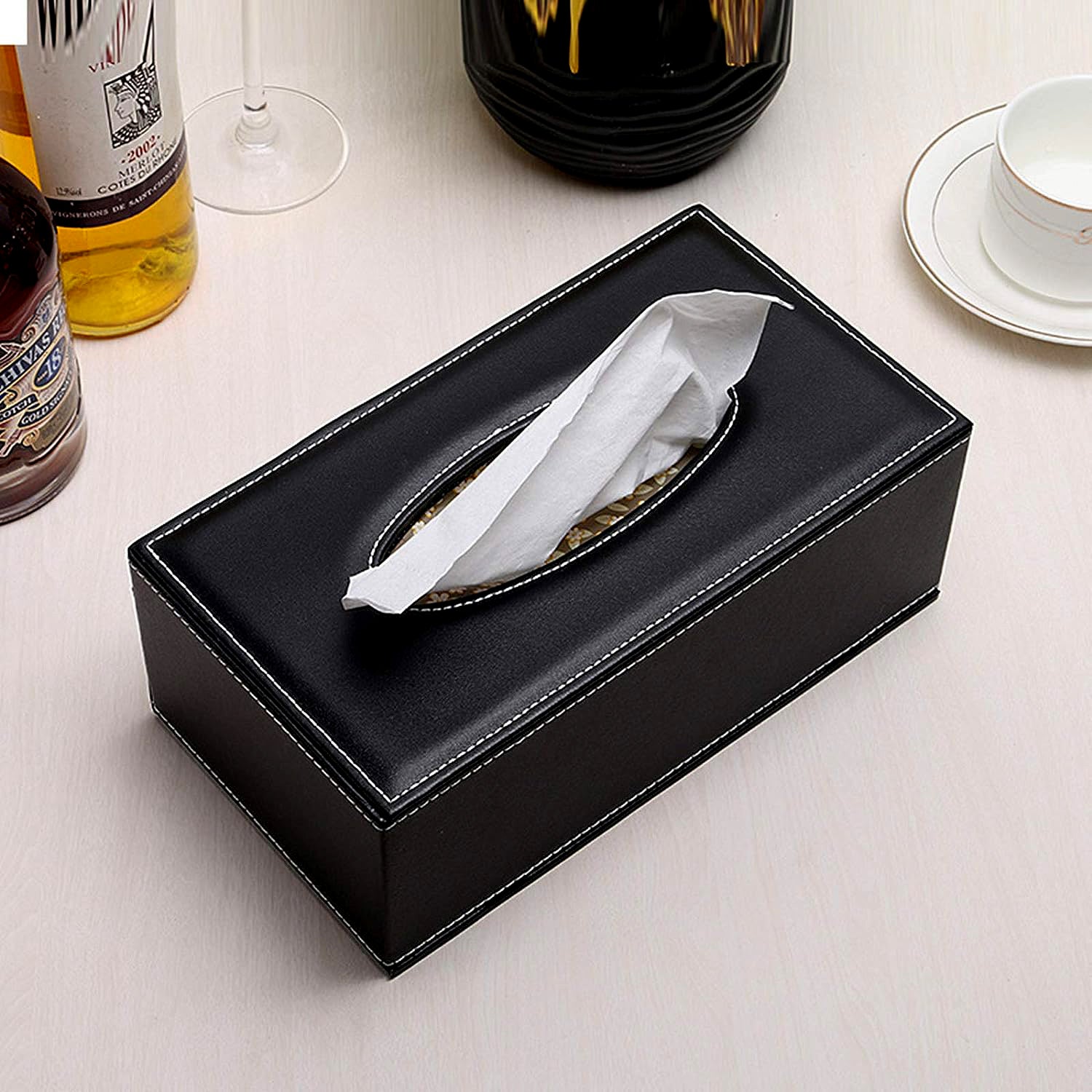 Leather Tissue Paper Holder