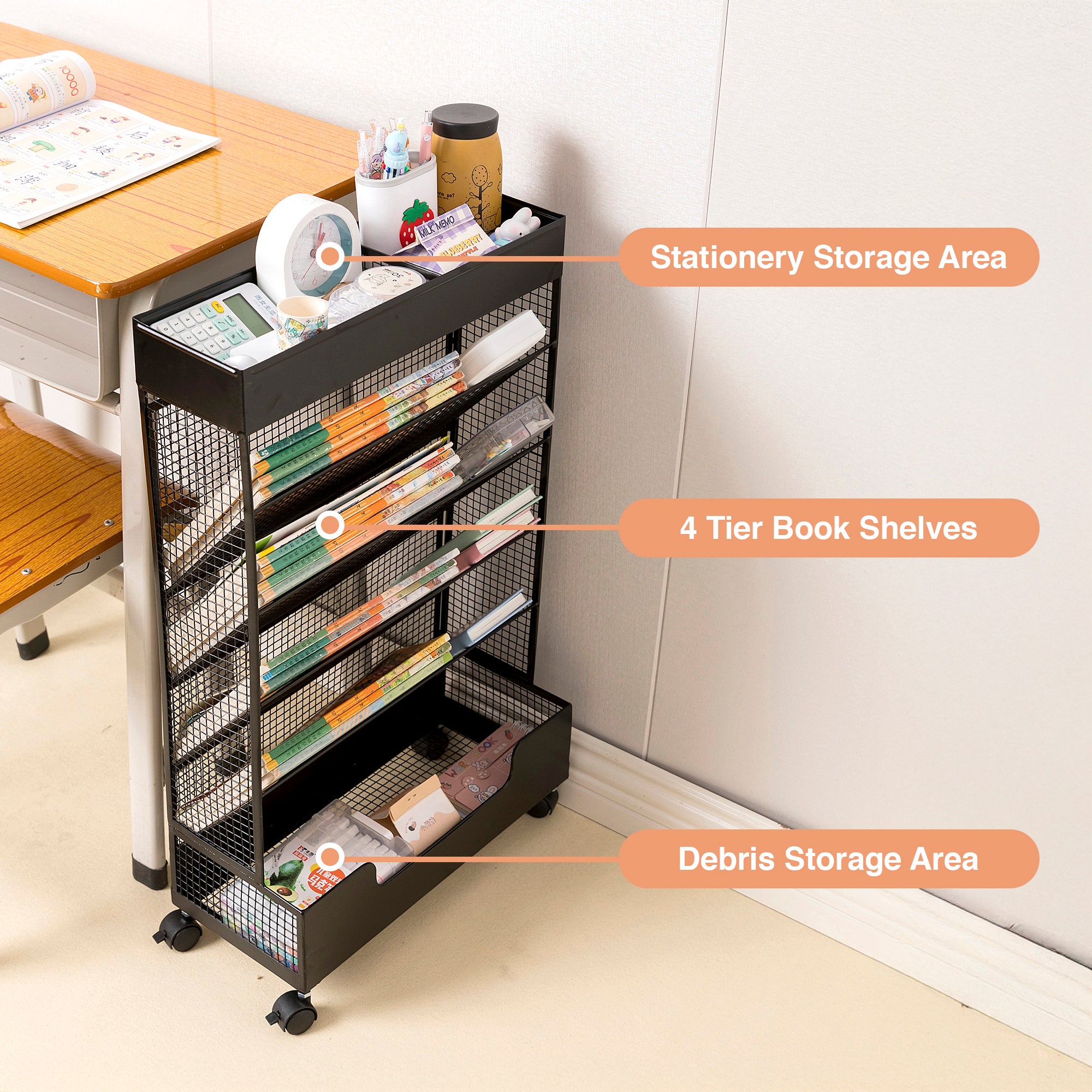 Mesh Storage Rack