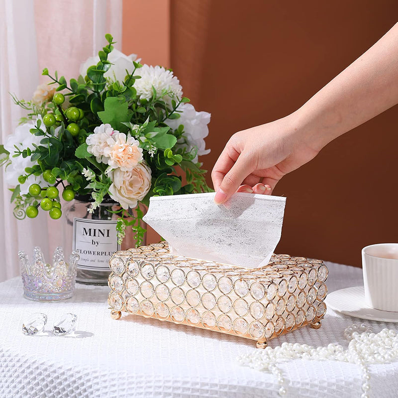 Gold Tissue Paper Holder