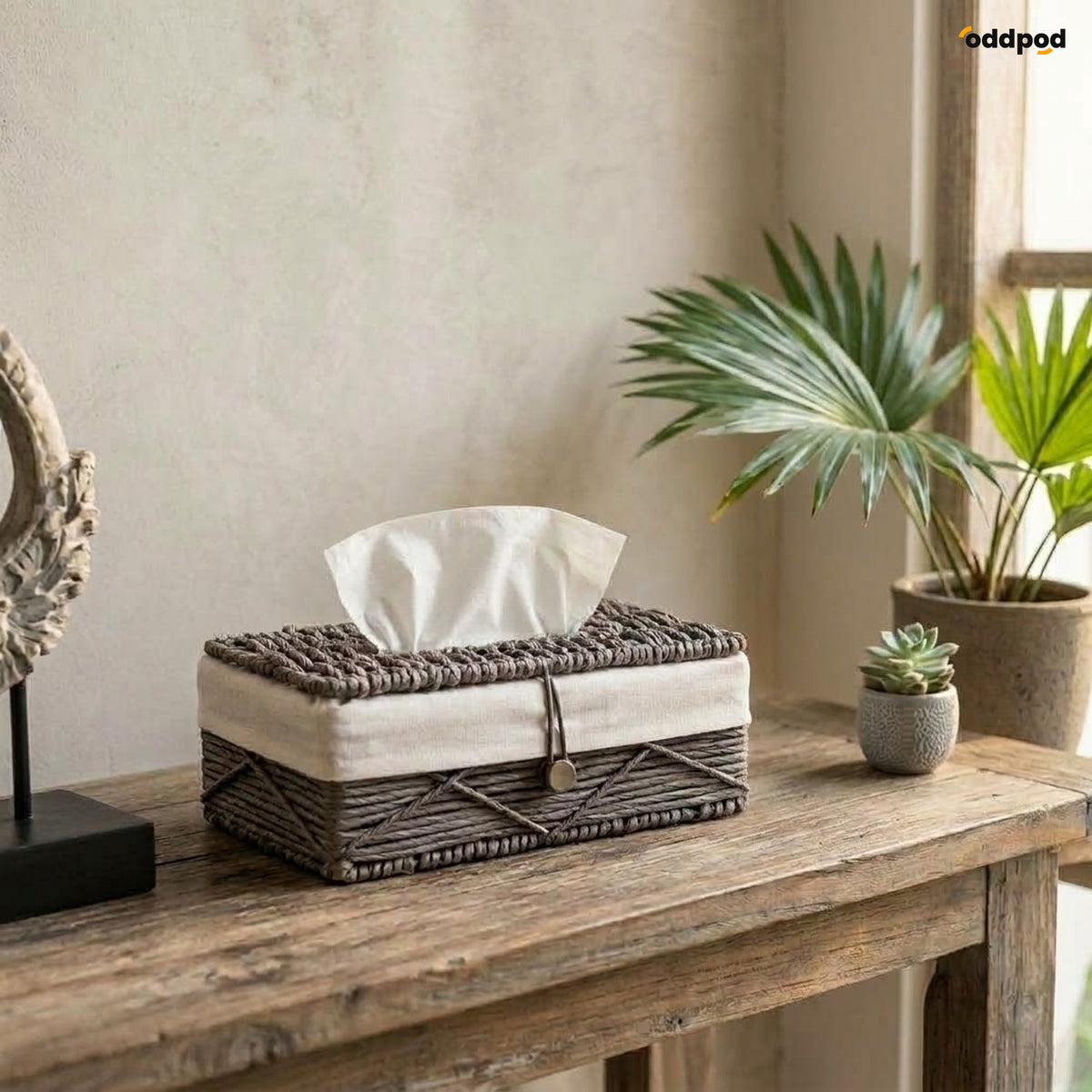 Cressa Paper Thread Tissue Holder