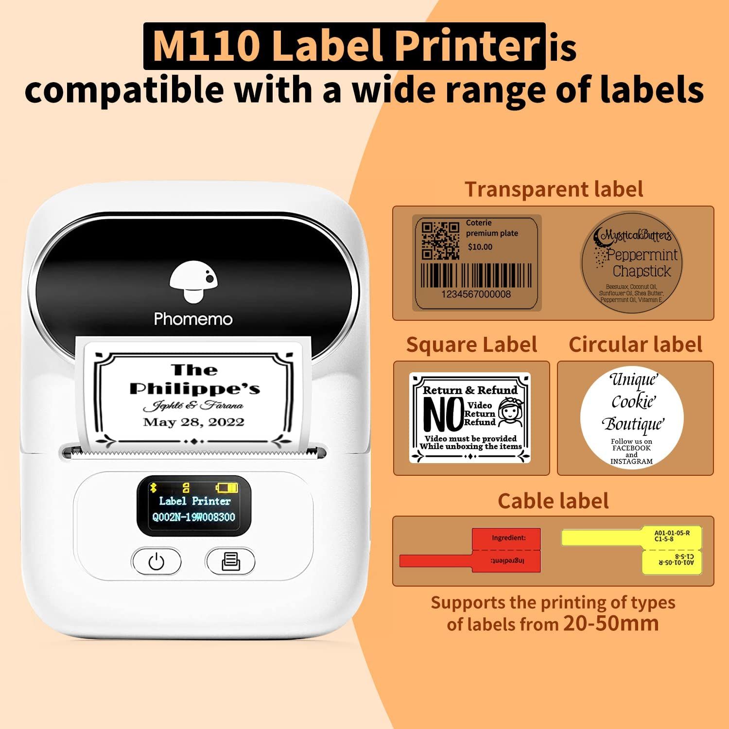 Mini Printer Review - Phomemo Label Printer 